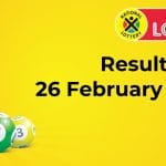 Ithuba Daily Lotto Results for 26 February 2024