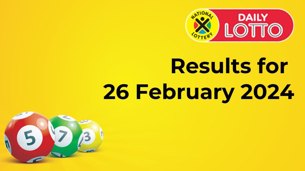 Ithuba Daily Lotto Results for 26 February 2024