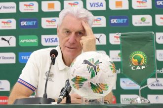 Bafana Bafana coach Hugo Broos