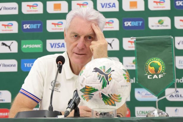 Bafana Bafana coach Hugo Broos