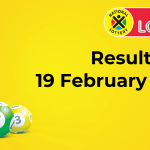 Daily Lotto results 19 Feb