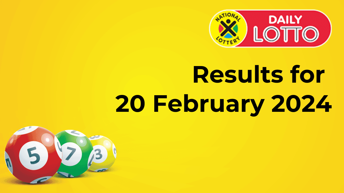 daily lotto 20 feb