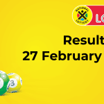 daily lotto results for 27 february