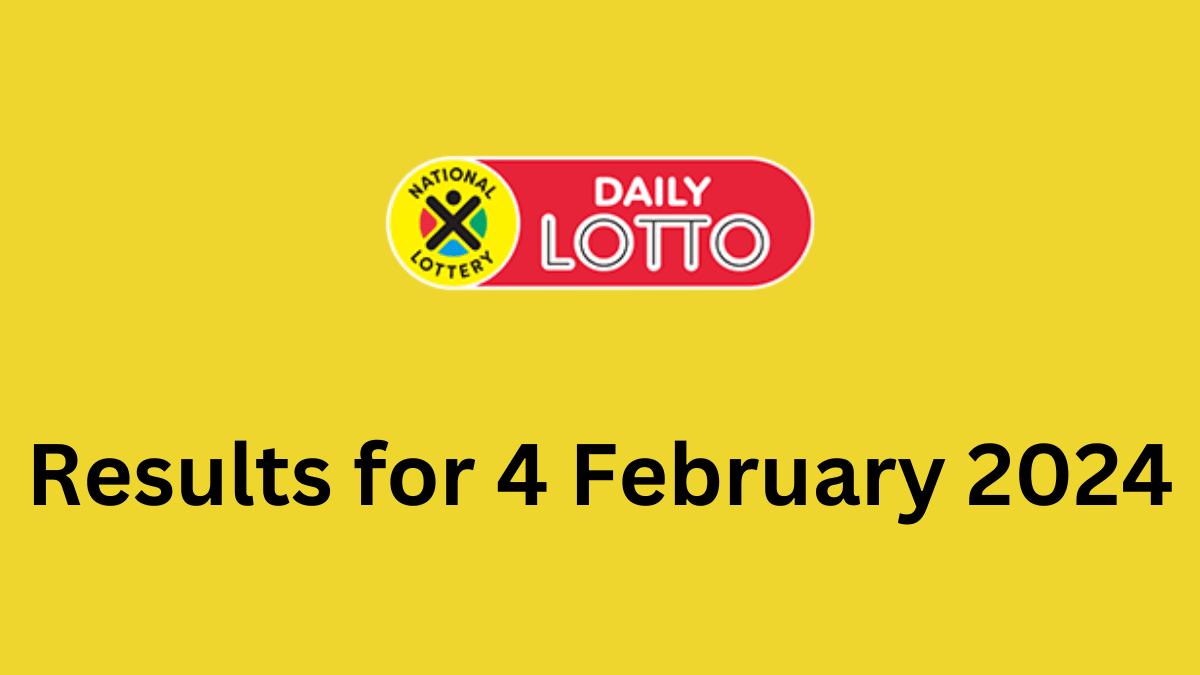 Daily Lotto Results