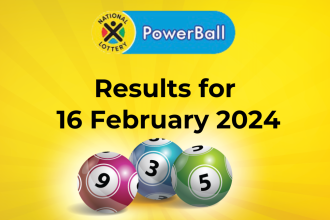 powerball results- 16 feb