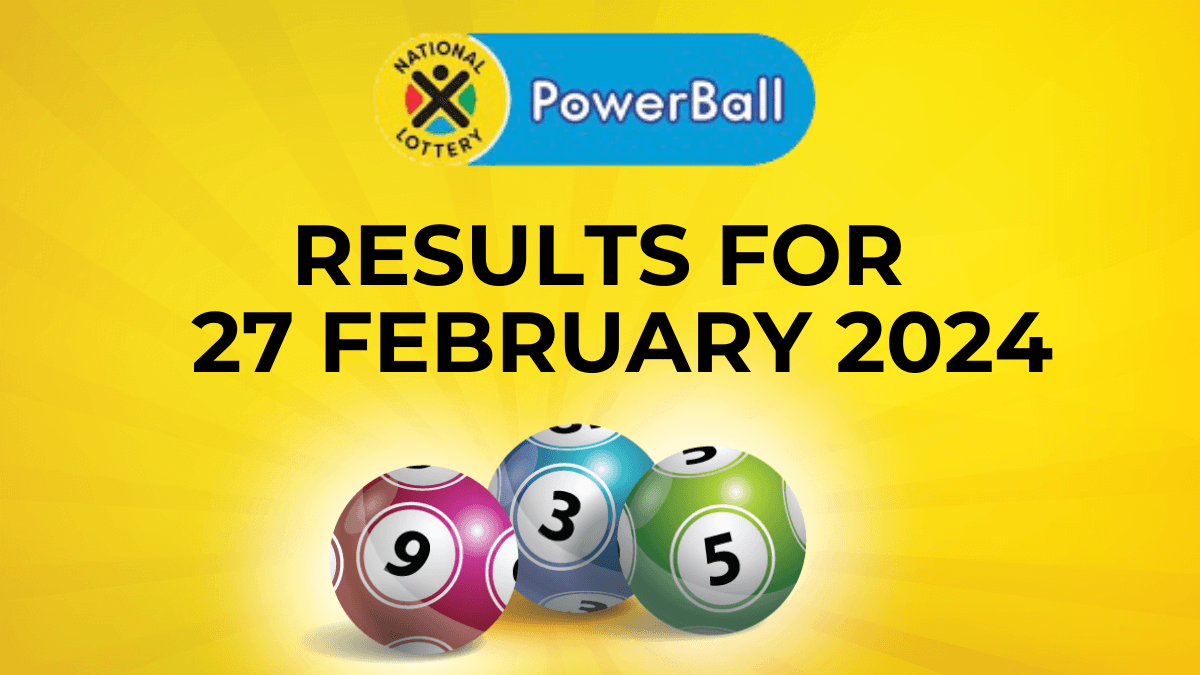 powerball results 27 feb