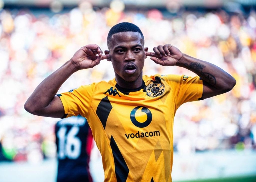 Kaizer Chiefs striker Ashley Du Preez