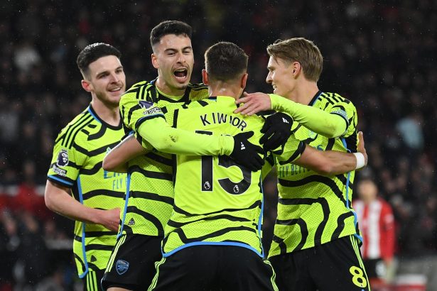 Arsenal thrash Sheffield United 6-0