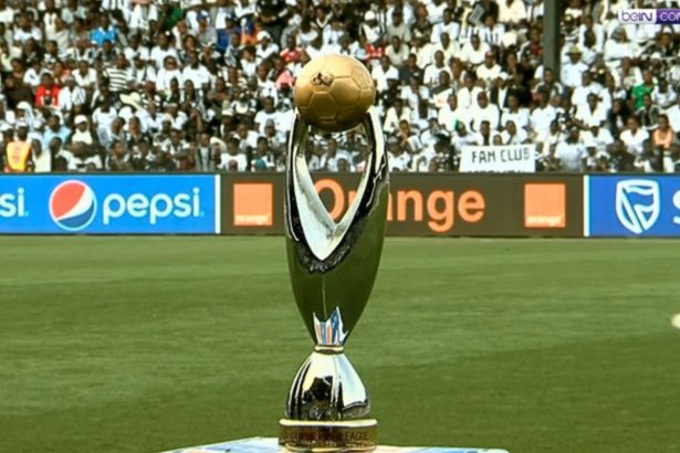 Mamelodi Sundowns fighting for the CAF Champions League trophy