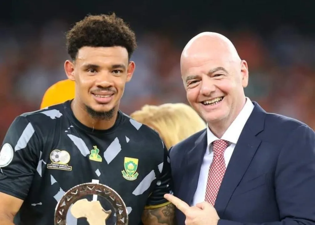 Ronwen WIllaims Image Credit: Bafana Bafana Galaxy/Facebook