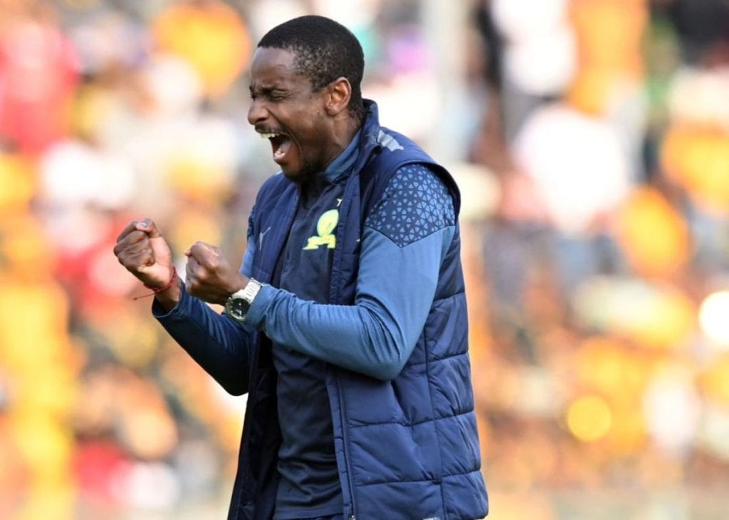 Mamelodi Sundowns coach Rulani Mokwena