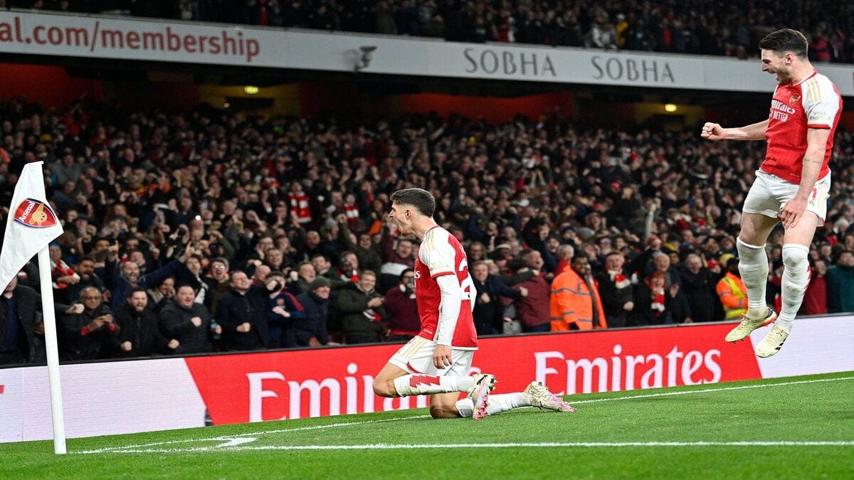 Arsenal vs Brentford.