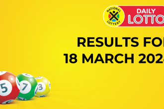 daily lotto results for 18 march 2024