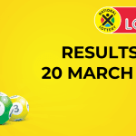 daily lotto results for 20 march