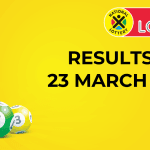 daily lotto results for 23 march