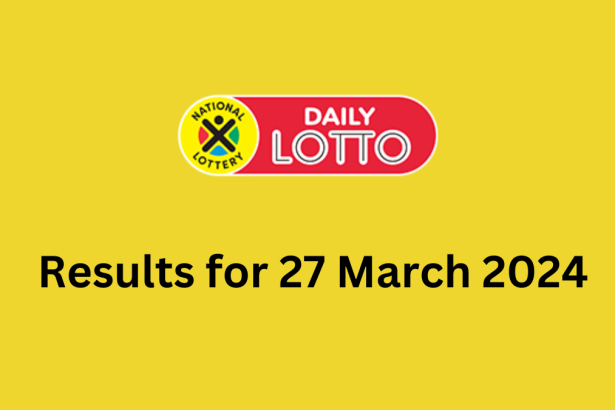 daily lotto results for 27 march