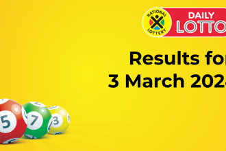 daily lotto results for 3 march 2024