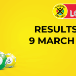 daily lotto results for 9 march