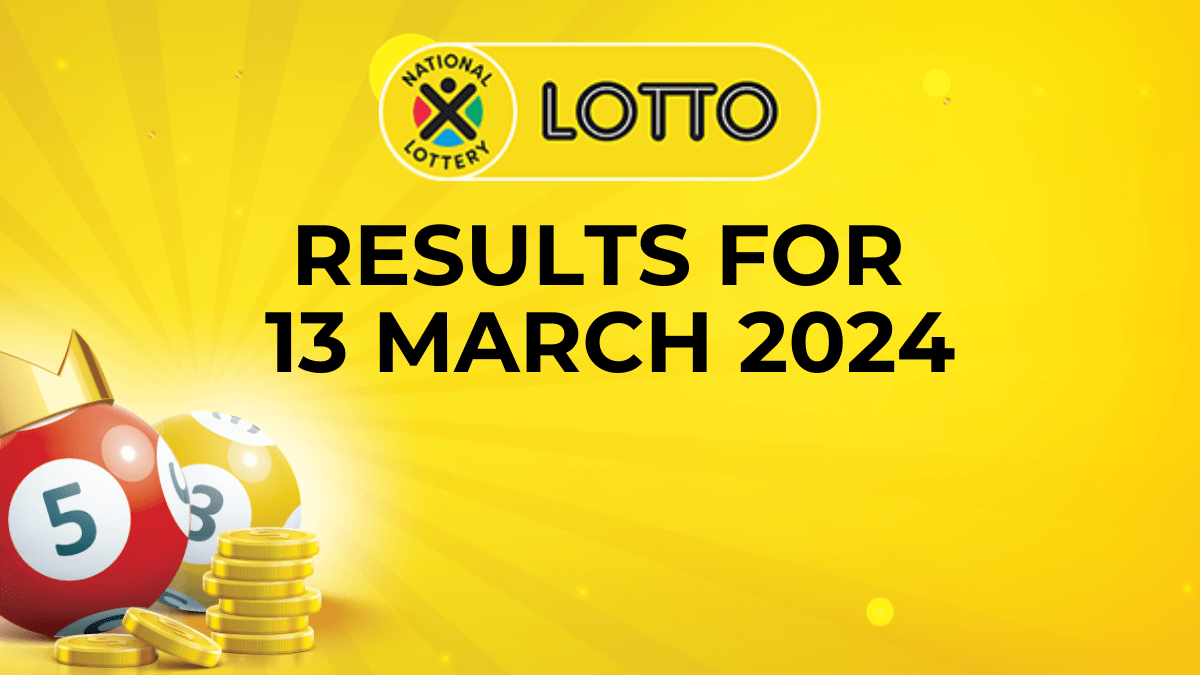 lotto results for 13 march