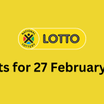 lotto results for 27 march
