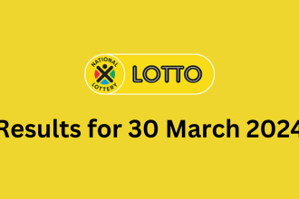lotto results for 30 march