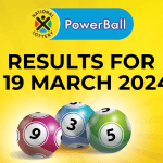 powerball results for 19 march