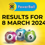 powerball results for 8 march