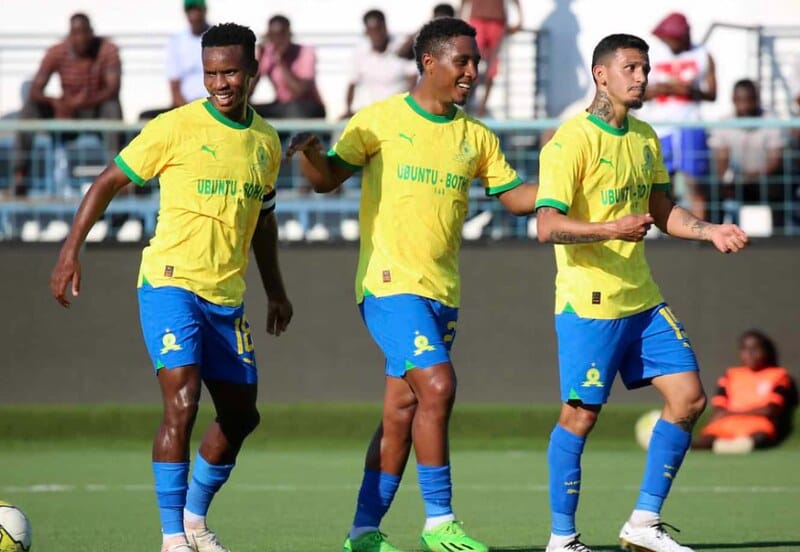 Mamelodi Sundowns claim a last minute victory against Richards Bay