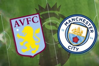 Manchester City takes on Aston Villa