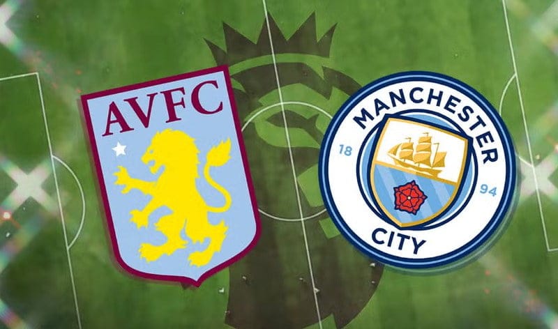 Manchester City takes on Aston Villa