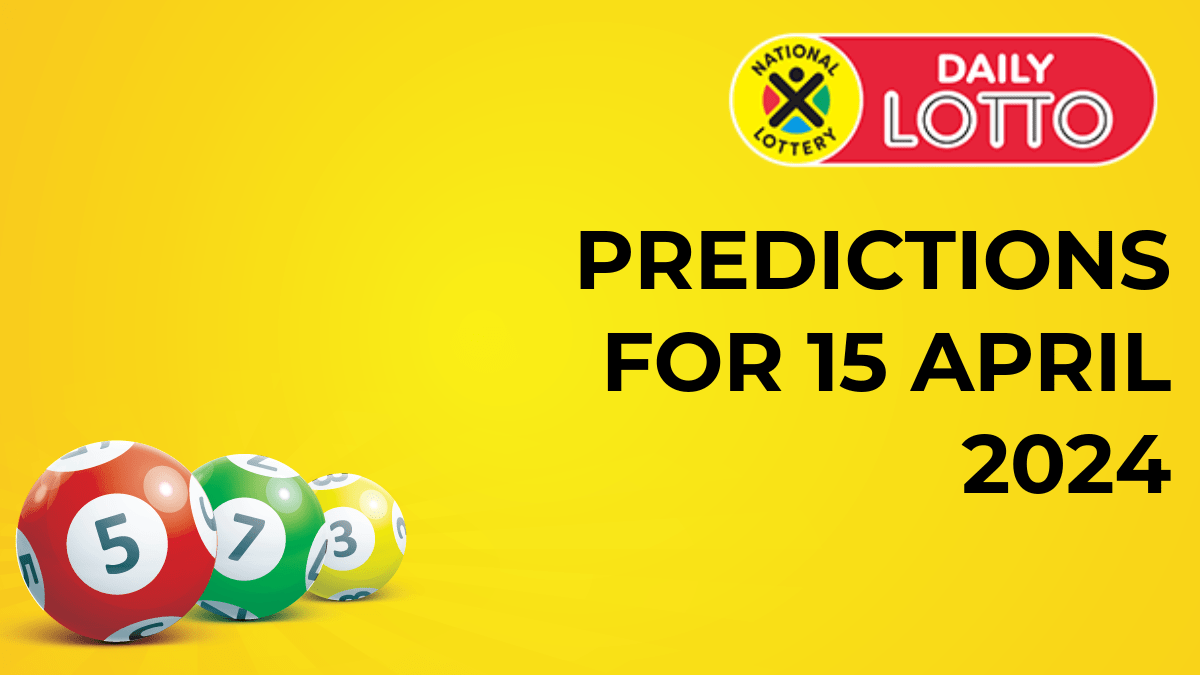 Daily Lotto - 15 April