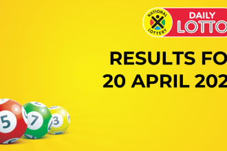 Daily Lotto Results for 20 April 2024