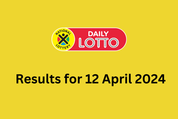 daily lotto results for 12 april
