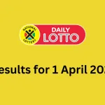 daily lotto results for 1 april