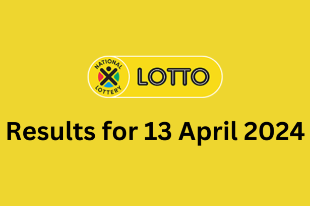 lotto results for 13 april