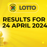 lotto results for 24 april