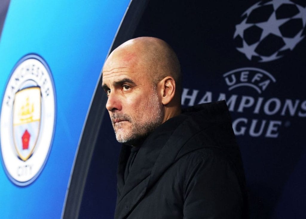 UEFA Champions League coach Pep Guardiola