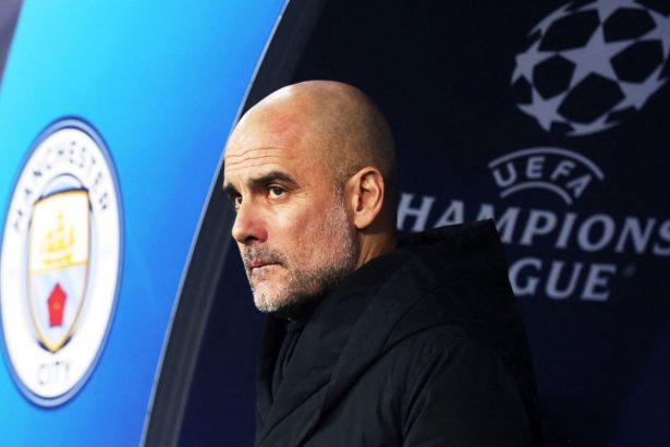 UEFA Champions League coach Pep Guardiola