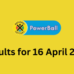 powerball results for 16 april