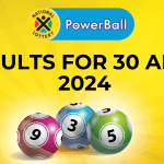 powerball results for 30 april