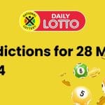 Daily Lotto Predictions 28 May