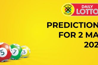 Daily Lotto Predictions - 2 May