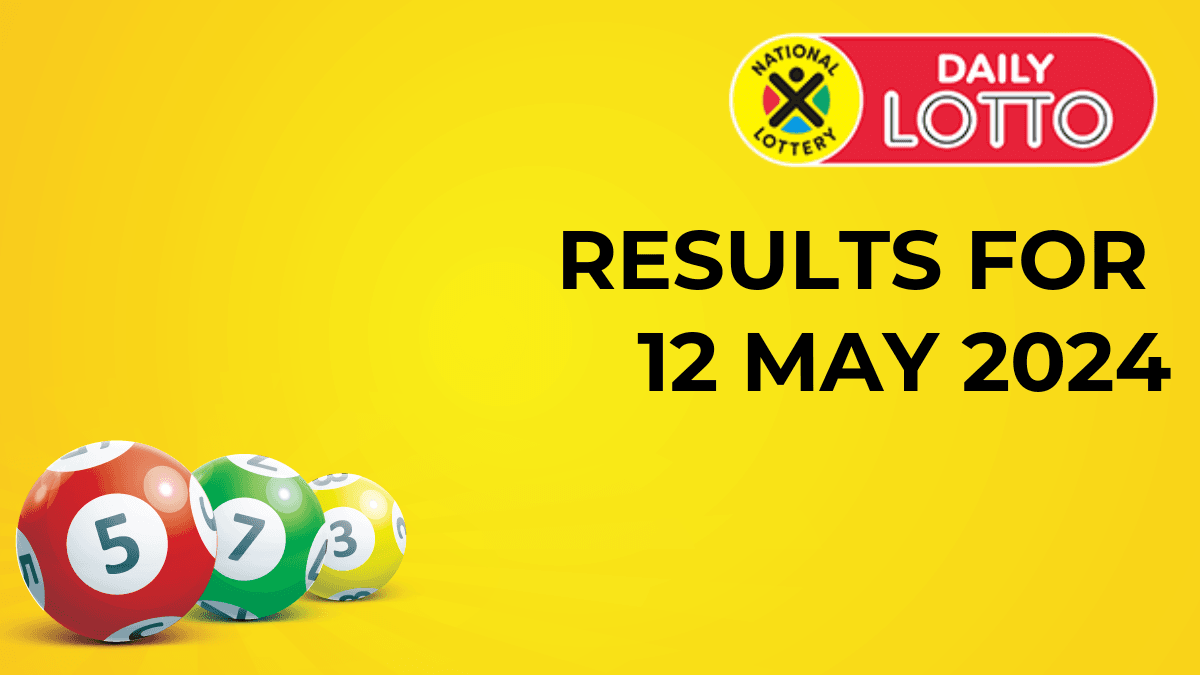 daily lotto results for 12 may