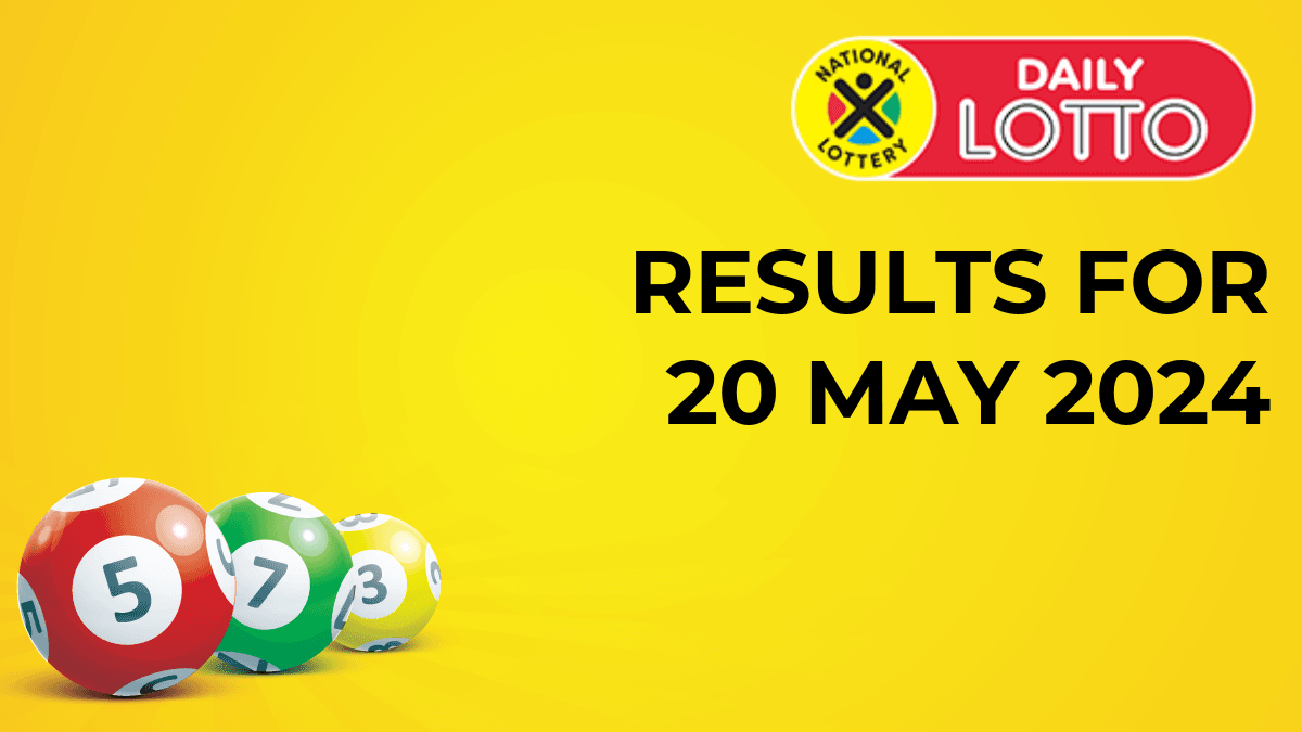 daily lotto results for 20 may