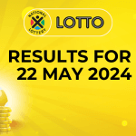 lotto results for 22 may