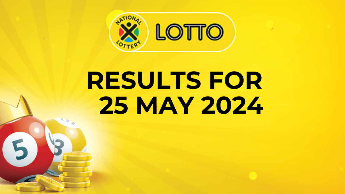 lotto results for 25 may