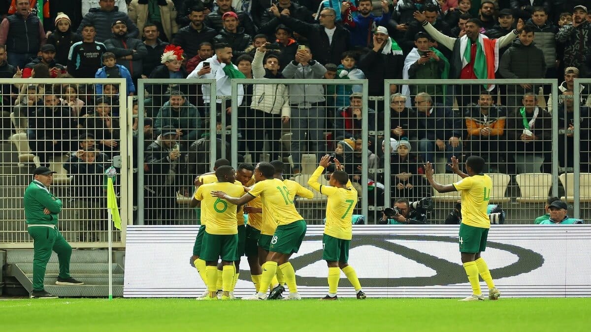 Bafana Bafana celebrations