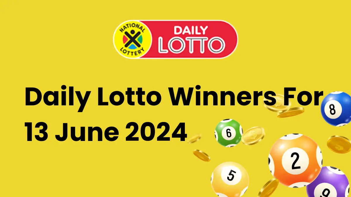 daily lotto 13 June