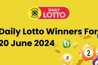Congratulations to The Daily Lotto Winners For 20 June 2024
