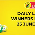 Congratulations To The Daily Lotto Winners For 25 June 2024